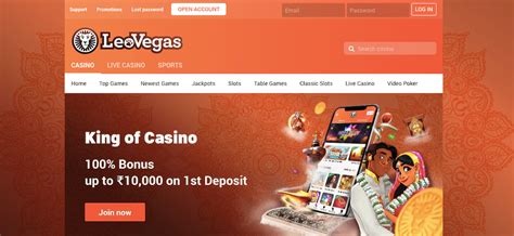 LeoVegas India .